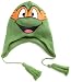 Bioworld Unisex-Child 8-20 Tmnt Michael Angelo Big Face Laplander Cap