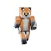 EnderToys Red Fox Action Figure Toy, 4 Inch Custom Series Figurines