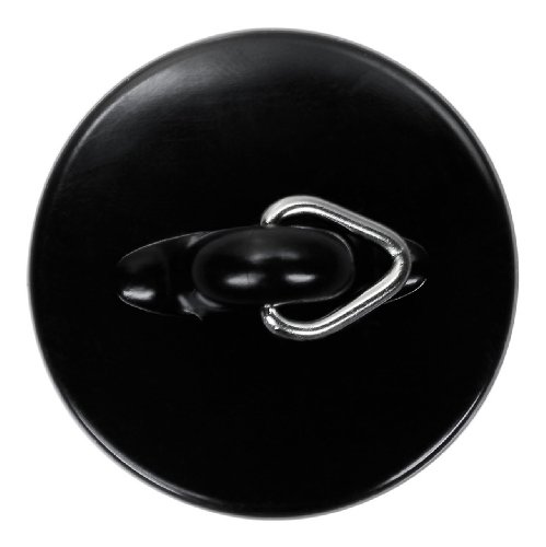 De-Plastik 5738 139 Abflu&szlig;st&ouml;psel / &Oslash; 38,5 mm / schwarz / 3er Set