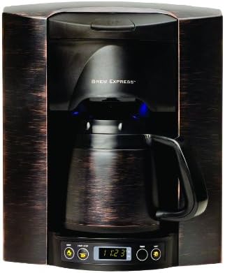 Brew Express BE-104R-144A 4-Cup Built-in Coffee System, Bronze