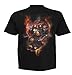 Spiral - Mens - STEAM PUNK RIDER - T-Shirt Black - XL