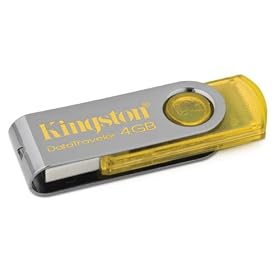 Kingston DT101Y/4GB Flash Memory 4GB DataTraveler 101 (Yellow)