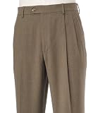 New! Traveler Cavalry Twill Pleated Tailored Fit Trousers