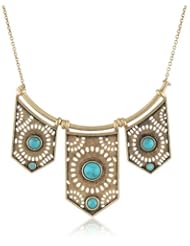 Lucky Brand Perforate Collar Choker Necklace, 32"