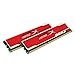 Kingston Technology Hyper X Red Limited Edition 8GB (2x4 GB Modules) 1600MHz DDR3 PC3-12800 Non-ECC 1.65V CL9 240-Pin DIMM XMP Desktop Memory KHX1600C9D3B1RK2/8GX