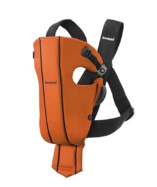 babybj?baby carrier original - orange flame