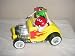 M&M Yellow Hot Rod Car Candy Dispenser