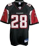 Atlanta Falcons Warrick Dunn Sale Premier Youth Team Color Jersey, Size= Small
