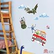 Home Decor Mural Art Wall Paper Stickers - Penguin PPS58504