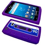 Cbus Wireless brand Purple/Blue Silicone Cassette Tape Case / Skin / Cover  ....