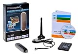 Sabrent TV-USBHD  Dual ATSC & Digital HDTV and Analog TV Tuner / Video Capture USB 2.0 Pendrive with Remote Control and Antenna Vista Ready