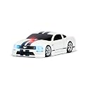 Road Mice Ford Mustang GT - wei&szlig; / blau - Funkmaus, Maus, USB, optisch 800 dpi