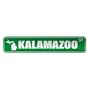 " KALAMAZOO ST " STREET SIGN USA CITY MICHIGAN