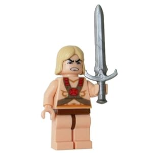 Games Lego  on He Man   Custom Lego Minifigure  Amazon Co Uk  Toys   Games