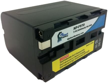 Sony CVX-V18NS Battery - High Capacity High Capacity Replacement for Sony NP-F970 Digital Camera Battery (6600mAh, 7.4V, Lithium-Ion)
