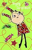 Charlie and Lola Glitter Happy Christmas Cards-Pack Of 8