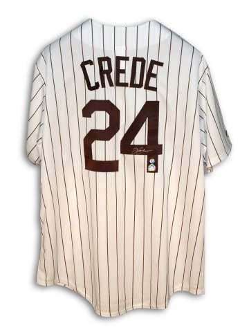 Joe Crede Chicago White Sox Autographed Pinstripe Jersey