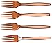 Big Party Pack Plastic Forks | Choclate Brown | 100 ct. | Party Supply