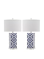 Safavieh Set Lámpara De Mesa 2 Uds. Vivian