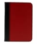 JIVO - Funda para Kindle de cuero martillado, color rojo con ribete negro (sirve para Kindle Paperwhite, Kindle y Kindle Touch)