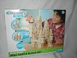 Discovery Kids Solid Wood 69 pc Castle Block Set