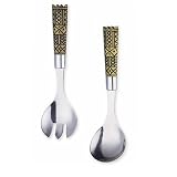 Salad Server Set of 2 - Shadow Wood