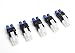 Lot (5) Male Tamiya to Female EC3 Adapter Connector Plug RC Power Connector