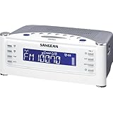 Sangean RCR-22 AM/FM Atomic Clock Radio (White)