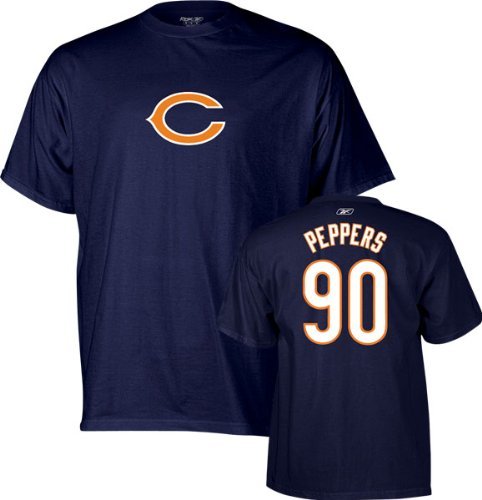 Julius Peppers Chicago Bears NFL Navy Player T-Shirt