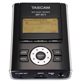 Tascam MP-BT1 Portable MP3 Bass Guitar Trainer