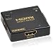 from Duronic Duronic HDS3 Mini 3 Port Gold HDMI Auto Switch PIANO BLACK 3x1 (3 way input 1 output HDMI Switcher) Model HDS3