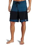 IMAGE OF Ezekiel Men's Neptune Stripe Board Short, Black, 31