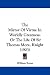 The Mirror of Virtue in Worldly Greatness: Or the Life of Sir Thomas More, Knight (1903)