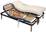 Split King Electric Adjustable Bed & LTX Latex Mattress