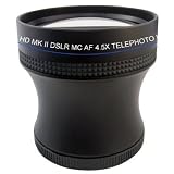 4.5X Proffessional HD Mark II Special Edition Telephoto Lens For The Nikon Coolpix P5000, P5100 Digital Cameras