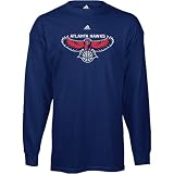 adidas Atlanta Hawks Primary Logo Long Sleeve T-Shirt