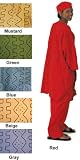 Unisex African Mudprint Pants Set - Style B - Several Colors Available