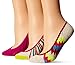 Keds Women's Liner Sock with Silicone Heel Grip 3-Pack Multi