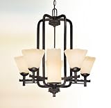 Boulder Six Light Chandelier