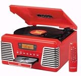 Crosley Radio CR712-RE The AutoRama CD Red