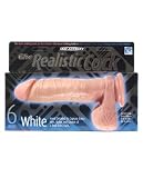 The Realistic Penis, White 6 Inch
