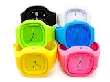 Square Frame Silicone Rubber Jelly Candy Soft Watch