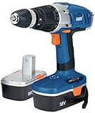 DRAPER 18V CORDLESS HAMMER DRILL KIT WITH TWO BATTERIES(DRAPER CDH182V2)