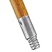 Rubbermaid Commercial Lacquered-Wood Threaded-Tip Broom/Sweep Handle, 1 5/8 Dia x 60, Natural