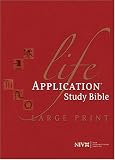 Life Application Study Bible NIV, Large Print
