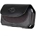 Black Horizontal Leather Case Holster for Apple iPhone 3G 8GB 16GB (with Belt Clip)
