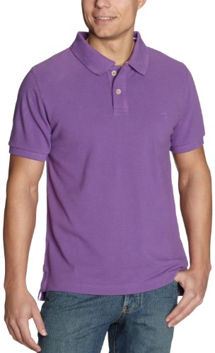 camel active polo- button Herren Polo-Shirts, Gr. 48 (S), Violett (lila 84) Preisvergleich