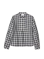 Kitipongo Blusa (Azul / Negro)