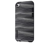 BELKIN Grip Graphix - Case for digital player - silicone - black, clear - iPod touch (3G) (F8Z655CWC00)