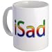 Apple iSad Rainbow R.I.P. Steve Jobs 11oz Ceramic Coffee Cup Mug